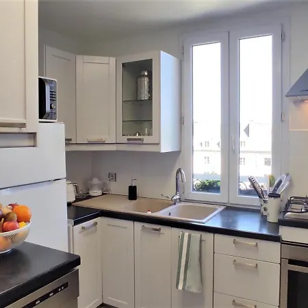 Charmant Gite 4 Pers, 2 Ch, Centre-ville, Tout Equipe, Parking, Wifi - Fr-1-526-33 *